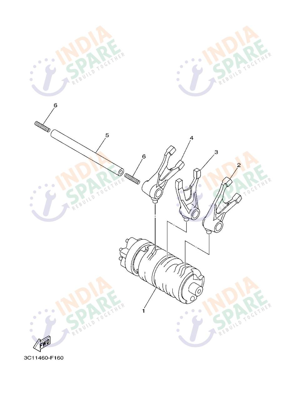 SHIFT CAM & FORK